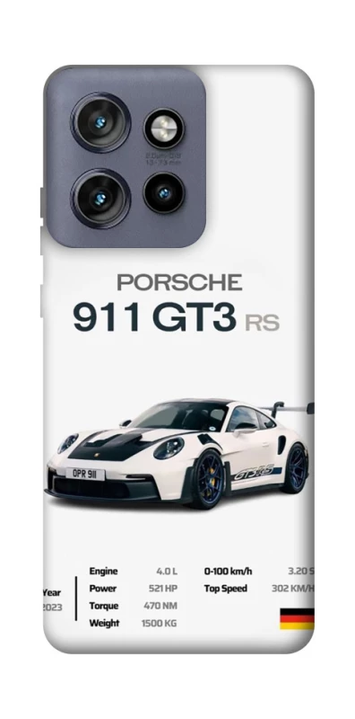 Чехол на Motorola Edge 50 Neo Porsche 911 GT3 фото 1 из 1