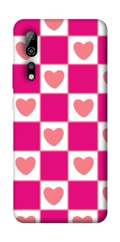 Чохол на ZTE Axon 10 Pro Chess heart фото 1 з 1