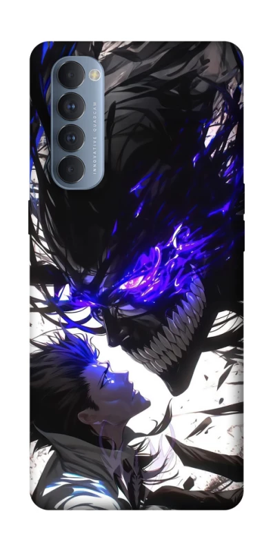 Чехол на Oppo Reno 4 Pro Black soul anime фото 1 из 1