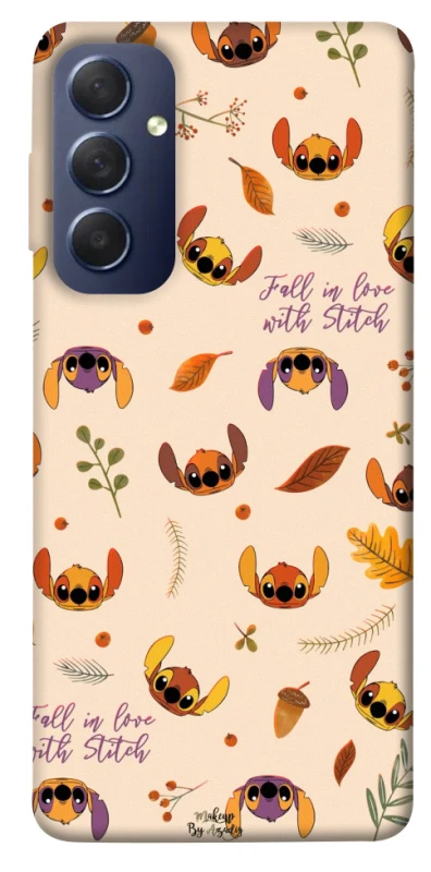 Чохол на Samsung Galaxy M54 5G Fall in love with Stitch фото 1 з 1