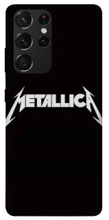 Чехол на Samsung Galaxy S21 Ultra Metallica logo фото 1 Чехол на Samsung Galaxy S21 Ultra Metallica logo фото 1 из 1