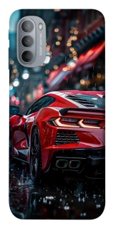 Чехол на Motorola Moto G31 Red sports car фото 1 из 1