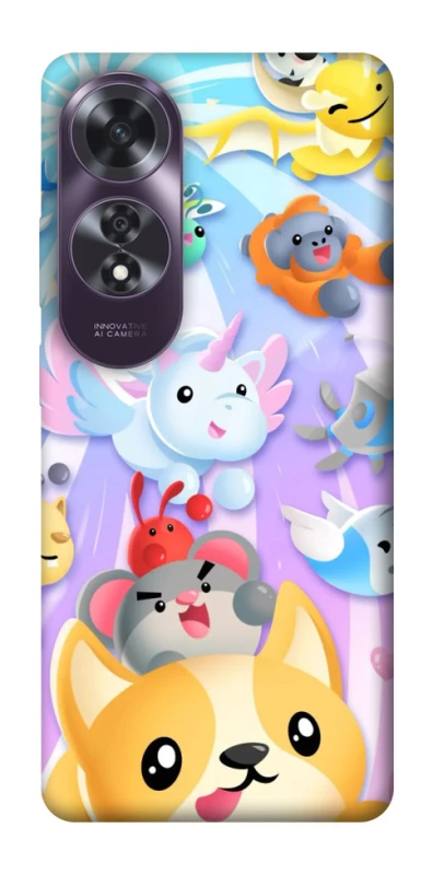 Чохол на Oppo A60 Adopt Me Rainbow Pet Parade фото 1 з 1