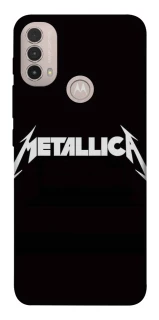 Чехол на Motorola Moto E40 Metallica logo фото 1 Чехол на Motorola Moto E40 Metallica logo фото 1 из 1