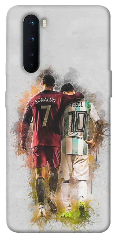 Чохол на OnePlus Nord Ronaldo та Messi фото 1 з 1