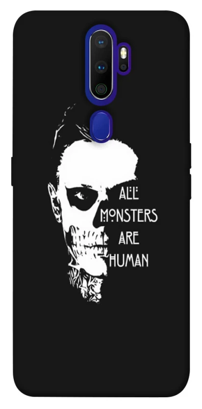 Чохол на Oppo A5 (2020) / Oppo A9 (2020) All Monsters are Human фото 1 з 1