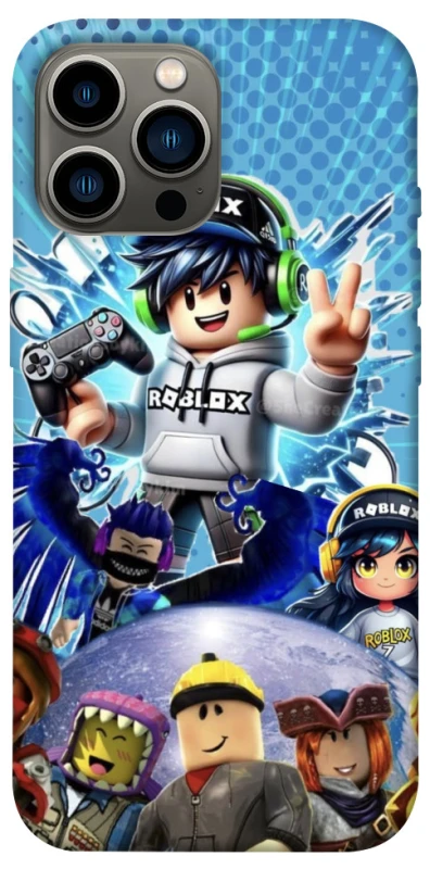 Чохол на Apple iPhone 12 Pro Max (6.7") Roblox collage ver.3 фото 1 з 1