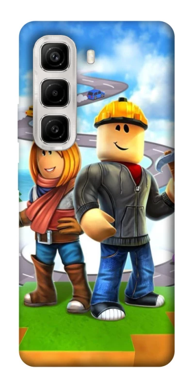 Чохол на Infinix Hot 50 4G Roblox Builder Adventure фото 1 з 1