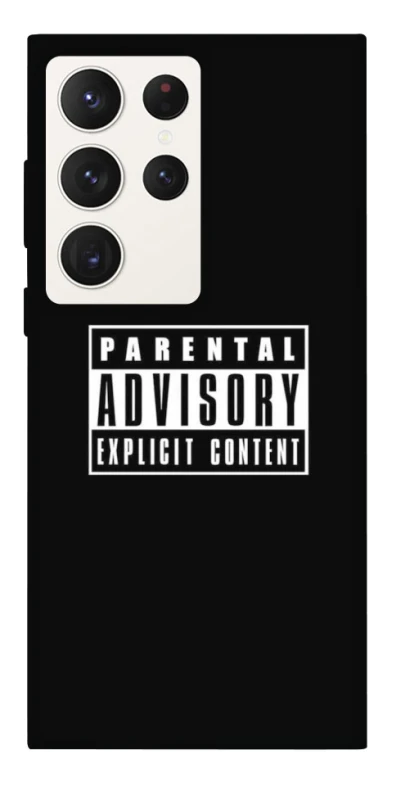Чохол на Samsung Galaxy S23 Ultra Parental Advisory Label фото 1 з 1