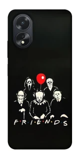 Чохол на Oppo A18 Horror Friends фото 1 з 1