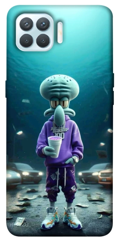 Чохол на Oppo F17 Pro Сквідвард фото 1 з 1