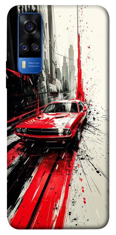 Чохол на Vivo Y51a Painted Mustang фото 1 з 1