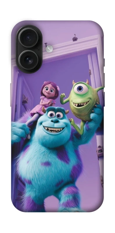 Чохол на Apple iPhone 16 Monsters friends фото 1 з 1