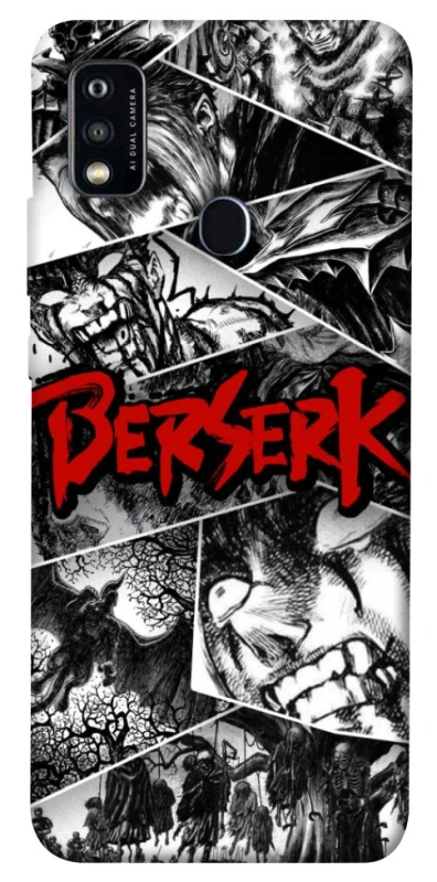 Чехол на ZTE Blade A51 Berserk collage ver.2 фото 1 из 1