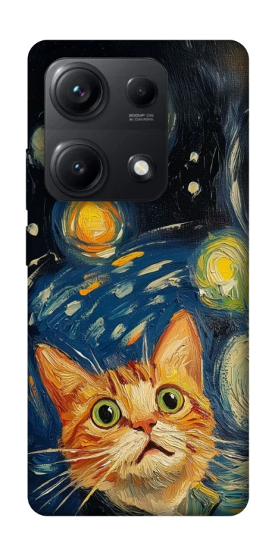 Чехол на Xiaomi Redmi Note 14S paint cat фото 1 из 1