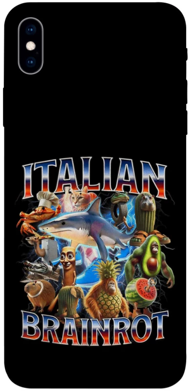 Чохол на Apple iPhone XS Max (6.5") Italian Brainrot фото 1 з 1
