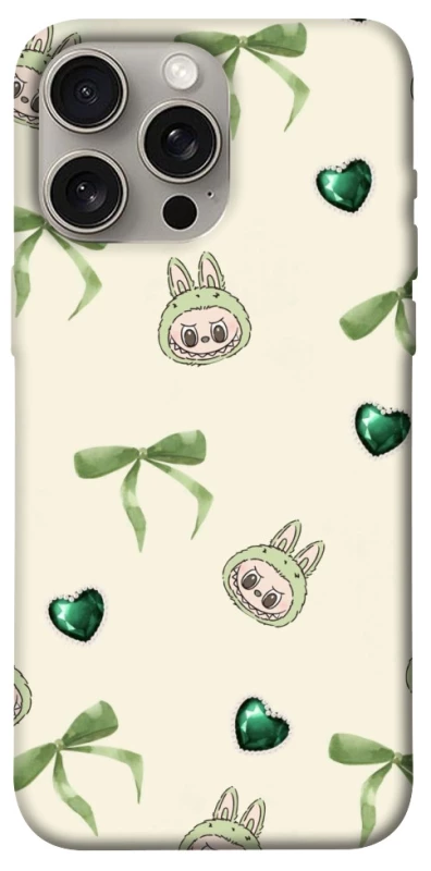 Чехол Labubu Green Heart фото 1 из 1