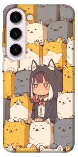 Чехол на Samsung Galaxy S23+ Like a cat фото 1 из 1