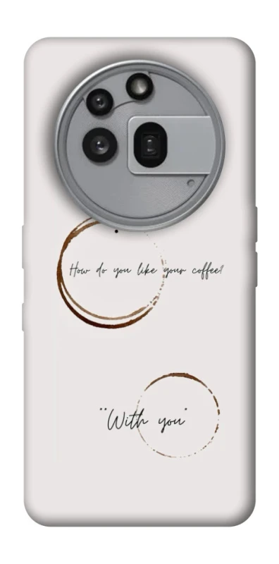Чехол на Nothing Phone (3a) Pro Coffee with you фото 1 из 1