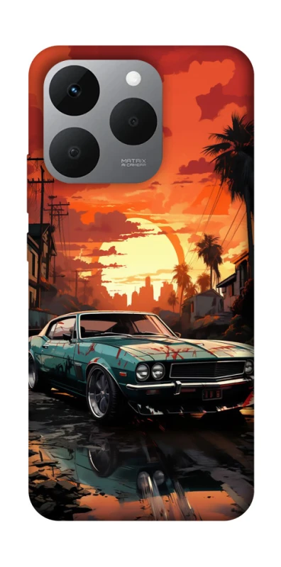 Чохол на Realme 15T Car at sunset фото 1 з 1