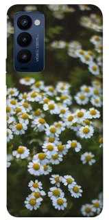 Чехол на TECNO Camon 18 Ромашки v13 фото 1 из 1