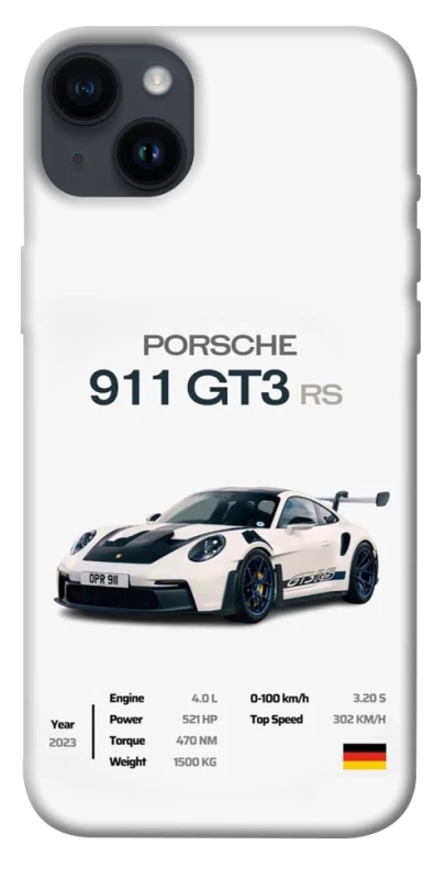 Чехол на Apple iPhone 14 Plus (6.7") Porsche 911 GT3 фото 1 из 1