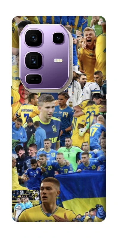 Чехол на Infinix Note 50 Pro+ UA-Football ver.6 фото 1 из 1