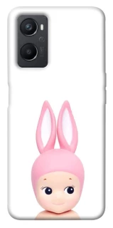 Чохол на Oppo A96 Minimal Bunny Peek фото 1 з 1