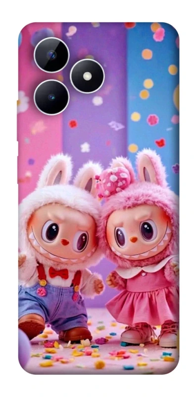 Чохол на Realme Note 50 5G Labubu twins ver.3 фото 1 з 1