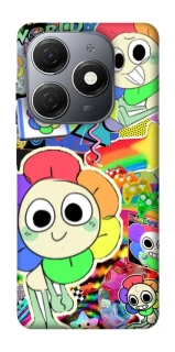 Чохол на TECNO Spark 20 Dandy world collage фото 1 з 1