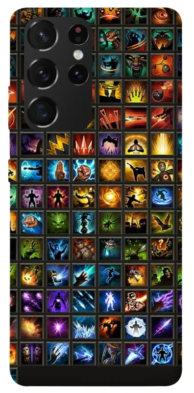 Чохол на Samsung Galaxy S21 Ultra Abilities menu ver.3 фото 1 з 1