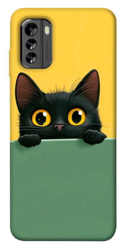 Чохол на Nokia G60 Black cat v2 фото 1 з 1
