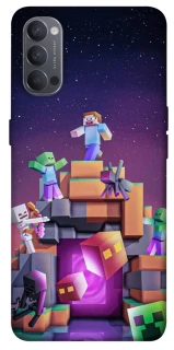 Чохол на Oppo Reno 4 Minecraft aesthetics фото 1 з 1