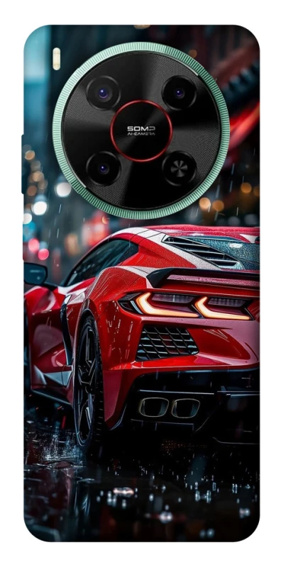 Чехол на ZTE Nubia V70 Max Red sports car фото 1 из 1
