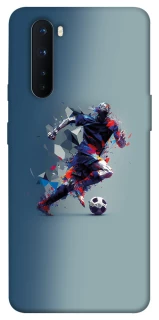 Чехол на OnePlus Nord Футболист фото 1 из 1