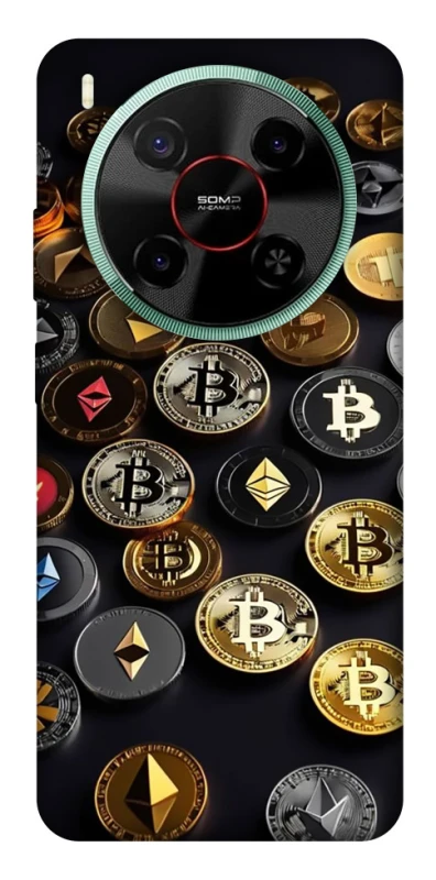 Чехол на ZTE Nubia V70 Max Many coins фото 1 из 1