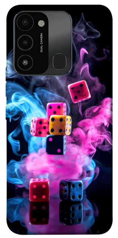 Чехол на TECNO Spark 8C Игральные кости фото 1 из 1