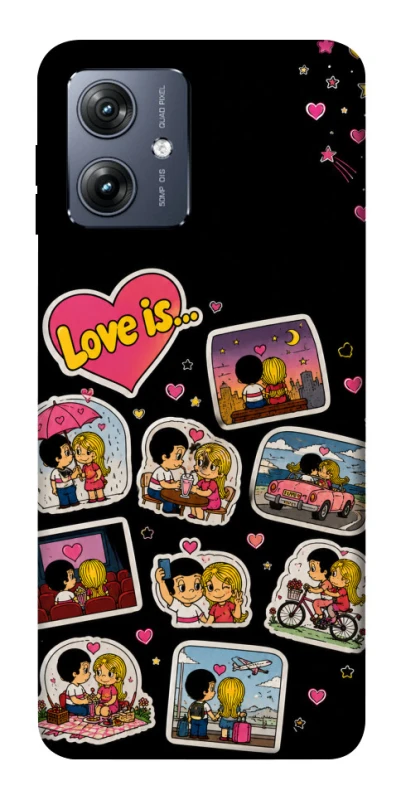 Чехол на Motorola Moto G54 Love is ver.3 фото 1 из 1