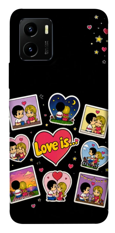 Чохол на Vivo Y15s Love is ver.2 фото 1 з 1