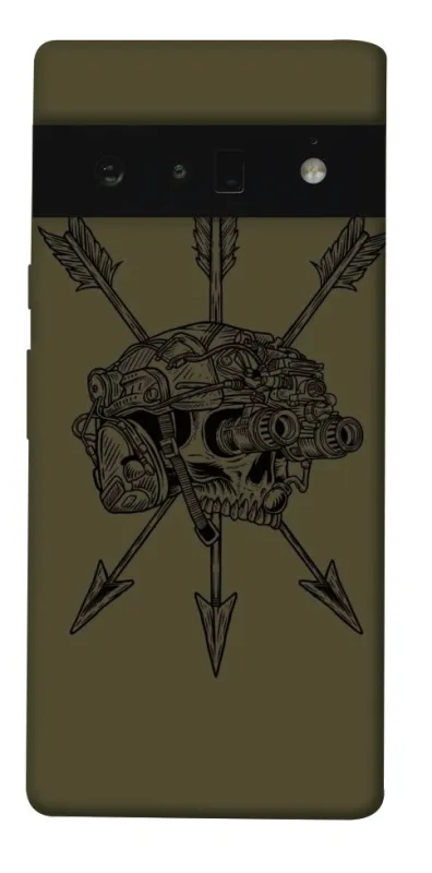 Чохол на Google Pixel 6 Pro Mil skull фото 1 з 1