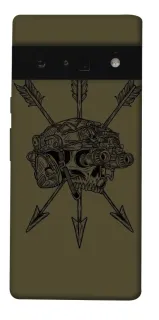 Чохол на Google Pixel 6 Pro Mil skull фото 1 з 1