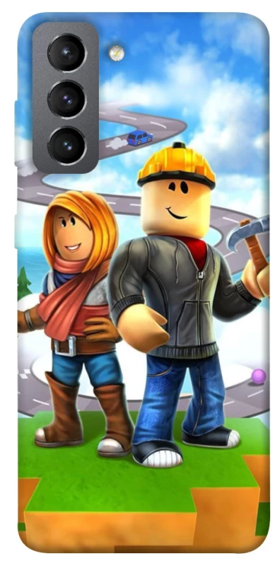Чохол на Samsung Galaxy S21 FE Roblox Builder Adventure фото 1 з 1