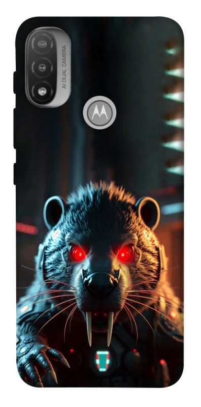 Чохол на Motorola Moto E20 Cyber ​​beaver фото 1 з 1