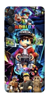 Чехол на Samsung Galaxy M55 Roblox collage ver.4 фото 1 из 1