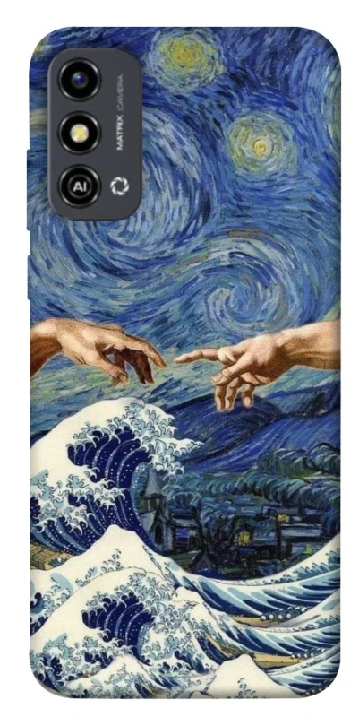 Чохол на ZTE Blade A53 Art collage ver.7 фото 1 з 1