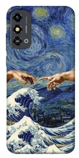 Чехол на ZTE Blade A53 Art collage ver.7 фото 1 из 1