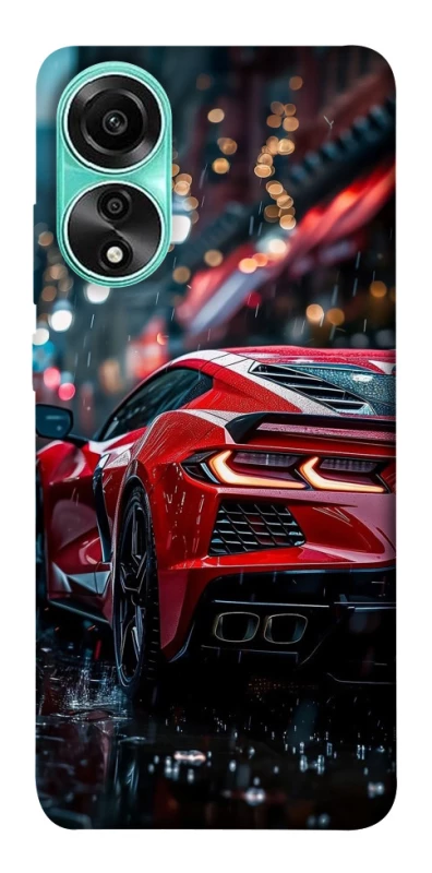 Чехол на Oppo A78 4G Red sports car фото 1 из 1