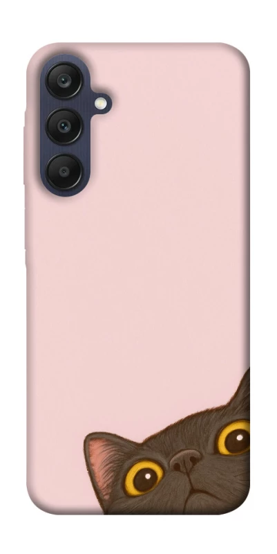 Чехол на Samsung Galaxy A25 5G Peeping cat фото 1 из 1
