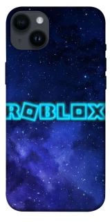 Чохол на Apple iPhone 14 Plus (6.7") Roblox Space Logo Blue фото 1 з 1