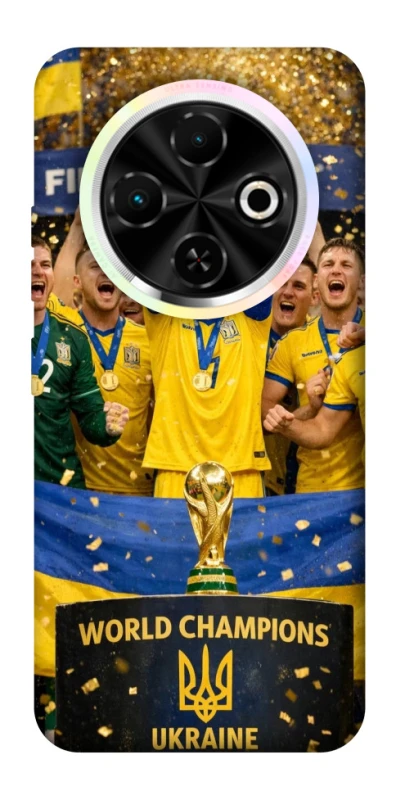 Чехол на TECNO Spark 30C UA-Football ver.5 фото 1 из 1